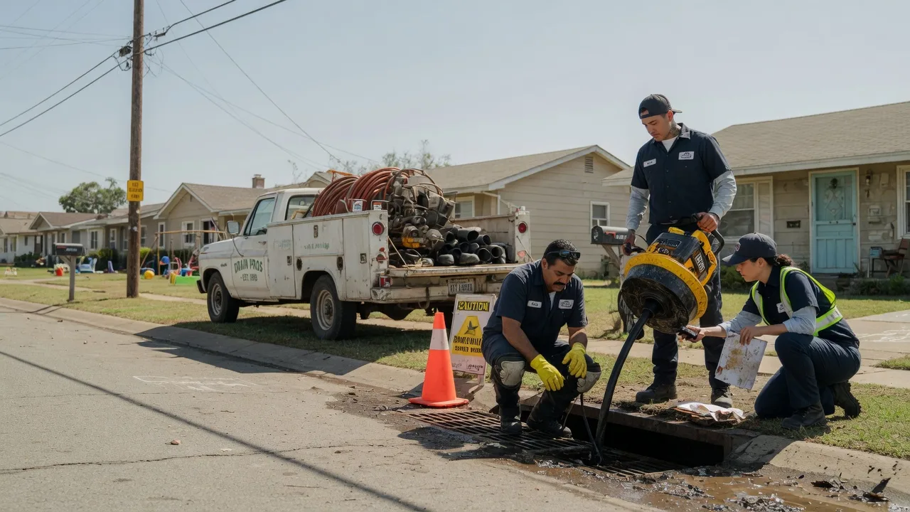 Drain Cleaning in Lane City, TX near me